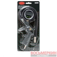 Пистолет для подкачки шин с цифровым манометром и шлангом в блистере RF-STG-25 Rock Force