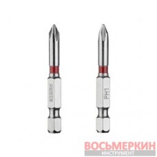 Комплект отверточных насадок PH1 1/4 х 50 мм 2 штуки STORM VT-0211 Intertool