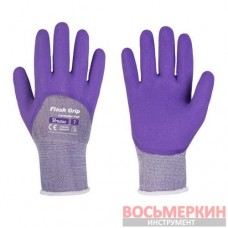 Перчатки защитные Flash Grip Lavender Full размер 7 RWFGLRF7 Bradas