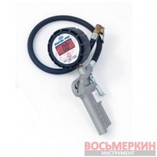 Пистолет подкачки шин с электронным манометром 007308 ShiningBerg