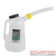 Емкость мерная пластиковая для заливки масла 2л с крышкой RF-887C002 RockForce