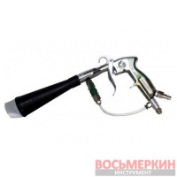 Пистолет пневматический Tornado для химчистки салона со сменной щеткой-насадкой F-203817 Forsage