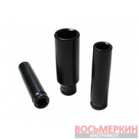 Головка ударная глубокая 12 мм 6 гранная 1/4 RF-4255012 Rock Force