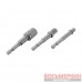 Набор переходник с Hex 1/4 на квадрат 1/4 3/8 1/2 под шуруповерт CR-V VT-0235 Intertool