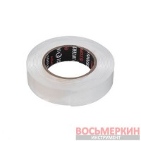 Лента клейкая двухсторонняя POWER FIX 15 мм х 2 м х 1 мм прозрачная акрил Storm KT-0825 Intertool