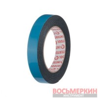 Лента клейкая двухсторонняя Автомобильная 19 мм x 5 м x 1 мм KT-0812 Intertool