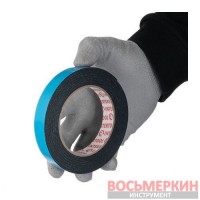 Лента клейкая двухсторонняя Автомобильная 19 мм x 5 м x 1 мм KT-0812 Intertool