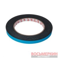 Лента клейкая двухсторонняя Автомобильная 9 мм х 5 м х 1 мм KT-0810 Intertool