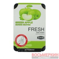 Ароматизатор AURUM FRESH под сиденье Зеленое Яблоко