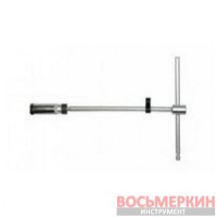 Ключ свечной Т-образный с карданом 20.6 мм 3/8 500 мм F-807350020.6U Forsage