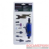 Пневмозачистная машинка с комплектом камней 11 предметов RF-RP7313 RockForce
