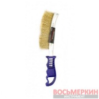Щетка ручная по металлу с пластиковой ручкой длина общ-250 мм длина раб.-140 мм RF-HB140 Rock Force