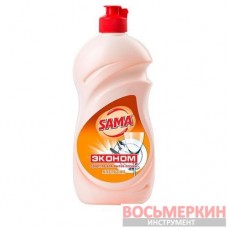 Средство для мытья посуды Економ апельсин SAMA 500 мл