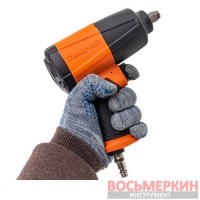 Пневмогайковерт ударный в облегченном корпусе с реверсом 1/2 500Hм 7500 об/мин FK-AP7451 ForceKraft