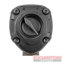 Пневмогайковерт ударный в облегченном корпусе с реверсом 1/2 500Hм 7500 об/мин FK-AP7451 ForceKraft