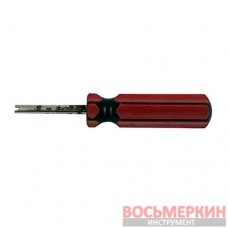 Распродажа Отвертка для золотников одностор. черно-красная (ржавчина)