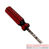 Распродажа Отвертка для золотников одностор. черно-красная (ржавчина)