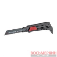 Нож сегментный для линолеума 18 мм металлическая направляющая Storm HT-0538 Intertool