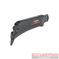 Нож сегментный для линолеума 18 мм металлическая направляющая винтовая фиксация Storm HT-0539 Intertool