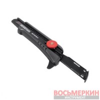 Нож сегментный для линолеума 18 мм металлическая направляющая винтовая фиксация Storm HT-0539 Intertool