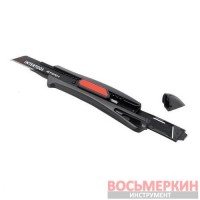 Нож сегментный мультифункциональный 18 мм металлическая направляющая Storm HT-0537 Intertool