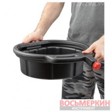 Поддон для слива масла и технических жидкостей 8 л AT-3082 Intertool