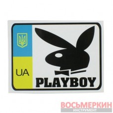 Наклейка Приколы Playboy 12см х 9см