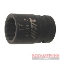 Головка ударная 1/2 12 гранная 19 мм 443919 JTC