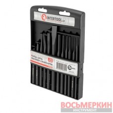 Набор зубил кернеров и выколоток 12 штук HT-0289 Intertool