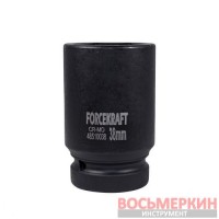 Головка ударная глубокая 1 38 мм 6 гранная FK-48510038 ForceKraft