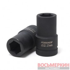 Головка ударная глубокая 40 мм 6 гранная 1 F-48510040 Forsage