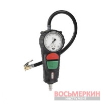 Пистолет подкачки шин с манометром 150701XCMR Comaria