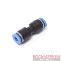 Фитинг для пластиковых трубок 8 x 8 мм SPU08 Partner