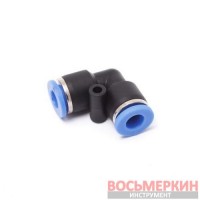 Фитинг угловой для пластиковых трубок 6 мм SPV06 Partner