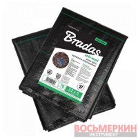Агроткань против сорняков РР черный УФ 70 г 1,1 х 5 м AT7011005 Bradas