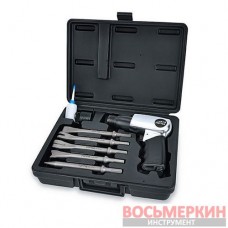 Молоток пневматический с комплектом зубил 7 единиц GDAI0705 Toptul