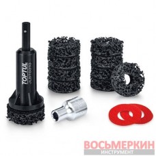 Набор инструментов для чистки колесных ступиц 14 единиц JGAS1401 Toptul