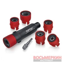 Набор инструментов для чистки колесных шпилек 8 единиц JGAT0801 Toptul