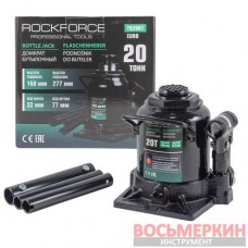 Домкрат бутылочный 20т низкопрофильный RF-T92007(BR)(Euro) RockForce