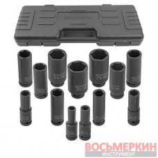 Набор головок ударных глубоких 13 предметов 1/2 в кейсе RF-4131-5MPB RockForce