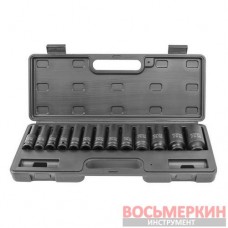 Набор головок ударных глубоких 13 предметов 1/2 в кейсе RF-4131-5MPB RockForce