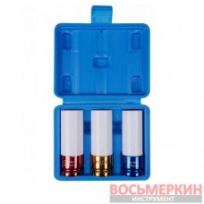 Набор головок ударных для литых дисков 17 19 21 мм VT01223 JTC