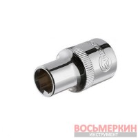 Головка шестигранная 1/4 6 мм Cr-V ET-0436 Intertool