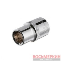 Головка шестигранная 3/8 12 мм Cr-V ET-0412 Intertool