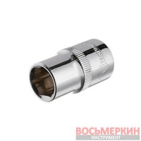Головка шестигранная 3/8 13 мм Cr-V ET-0413 Intertool