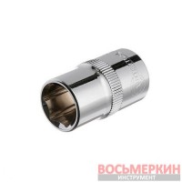 Головка шестигранная 3/8 14 мм Cr-V ET-0414 Intertool