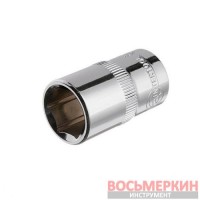 Головка шестигранная 3/8 15 мм Cr-V ET-0415 Intertool