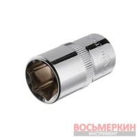 Головка шестигранная 3/8 16 мм Cr-V ET-0416 Intertool