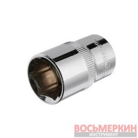Головка шестигранная 3/8 18 мм Cr-V ET-0418 Intertool