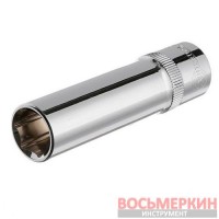 Головка шестигранная удлиненная 3/8 14 мм Cr-V ET-0424 Intertool